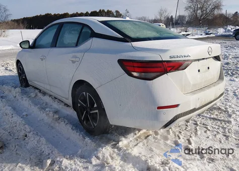 2025 Nissan Sentra Sv z USA, uszkodzony, nr VIN 3N1AB8CVXSY298315